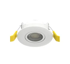 Spot encastrable, Stella SD orientable, Pack de 10, blanc, IP65, LED, dim, 2700-3000-4000K, 520 lm, Ø8,2cm, H3,5cm - Solum