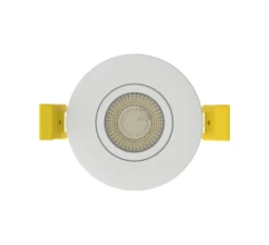 Spot encastrable, Stella SD orientable, Pack de 10, blanc, IP65, LED, dim, 2700-3000-4000K, 520 lm, Ø8,2cm, H3,5cm - Solum