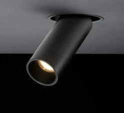 Spot encastrable, Tektus 45 Recessed, noir mat, dim, LED, 2700K, 1100lm, Ø4,5cm, H11,3cm - Doxis
