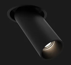 Spot encastrable, Tektus 45 Recessed, noir mat, dim, LED, 2700K, 1100lm, Ø4,5cm, H11,3cm - Doxis