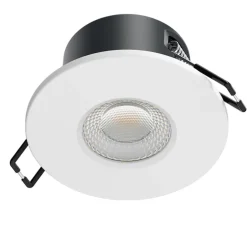 Spot encastrable, Teles Bluetooth, blanc, IP65, LED, dim, 2200 à 6500K, 300-450 lm, Ø8,8cm, H5,5cm - Solum