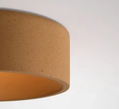 Spot encastrable, Teo, Jaune ambre, Ø9,7cm, H3cm - Plato Design