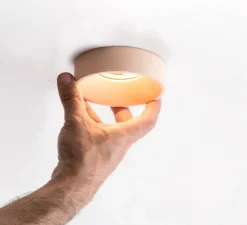 Spot encastrable, Teo, Pêche, Ø9,7cm, H3cm - Plato Design