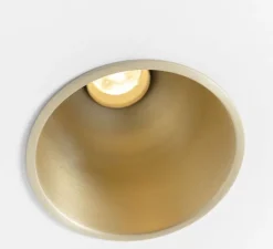 Spot encastrable, Thimble 74, ano champagne, IP55, LED, 2700k, 440/593 lm, Ø7,4cm, H8,5cm - Modular