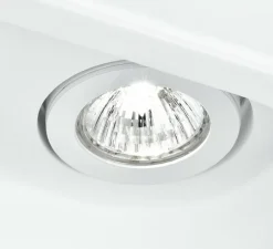 Spot encastrable, Vertbois, plâtre, prêt à peindre, Philippine, blanc, L25,5cm, H15,5cm - Nedgis