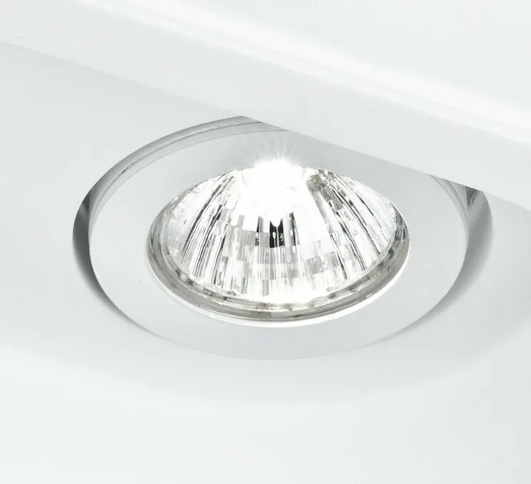 Spot encastrable, Vertbois, plâtre, prêt à peindre, Philippine, blanc, L25,5cm, H15,5cm - Nedgis