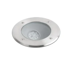 Spot extérieur de sol encastrable, Salt, asymétrique, LED, 3000K, Ø18cm, IP67, 45° - FARO