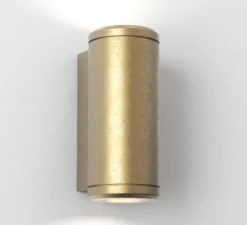 Spot, Jura Twin, laiton, IP44, L7,6cm, H17,8cm - Astro