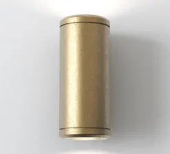 Spot, Jura Twin, laiton, IP44, L7,6cm, H17,8cm - Astro