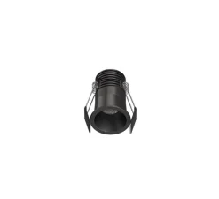 Spot, Lyra, noir, IP65, LED, dim, 2700-4000K, 350-400 lm, Ø3,98cm, H7,2cm - Solum
