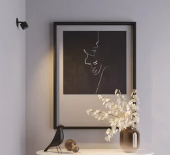 Spot, Mark S10, noir, L7,5cm, H10cm - Axolight