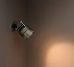 Spot, MOD recessed perforé, bronze, LED, dim, 2700K, 900 lm, Ø10cm, H16cm - Sammode