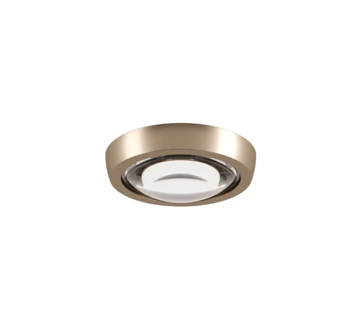 Spot, Nautilus Spot, champagne, LED, 2700K, 945 lm, Ø13,4cm, H4,2cm - Lodes