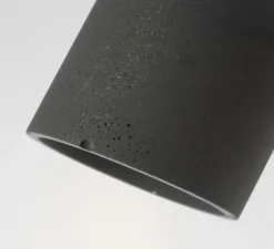 Spot ou applique en saillie, Argia, noir, Ø6,5cm, H17,5cm - Plato Design