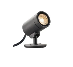Spot ou applique en saillie, Helia S, anthracite, IP66, LED, 3000K, 440 lm, L11,5cm, H9,5cm,Ø5,5 - SLV