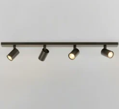 Spot ou plafonnier, Ascoli Four Bar, bronze, L90cm, H13cm - Astro