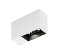 Spot, Plano Surface 2.0 PAR16, noir et blanc, L22,4cm, H12cm - Wever&Ducré