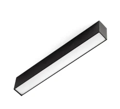 Spot pour rail, Neso Line 32, noir, LED, dim, 2700K, 892 lm, L32cm, H5,6cm - Faro