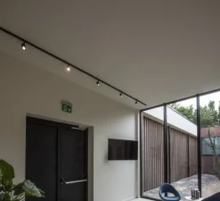 Spot pour rail, Noblo, noir, LED, dim, 3000K, 125 lm, Ø5cm, H10,7cm - SLV