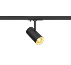 Spot pour rail, Noblo, noir, LED, dim, 3000K, 125 lm, Ø5cm, H10,7cm - SLV