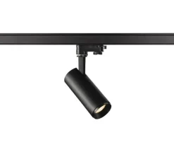 Spot pour rail, Numinos S, noir, LED, dim, 2700K, 985 lm, 24°, L16,2cm, H14,5cm - SLV
