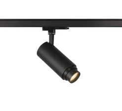 Spot pour rail, Numinos Zoom M Dali, noir, LED, dim, 3000K, 1800 lm, L19cm, H16,5cm - SLV