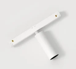 Spot pour rail, Nyto 30 1x, blanc, LED, dim, 3000K, 500 lm, Ø3cm, H8cm - Modular