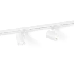 Spot pour rail, Sqube on Track, blanc, Ø5,5cm, H10,7cm - Wever et Ducré