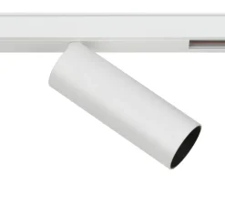 Spot pour rail, Vorsa track 40 Medium, blanc, LED, dim, 2700K, 440 lm, L16,6cm, H12,1cm-John Cullen