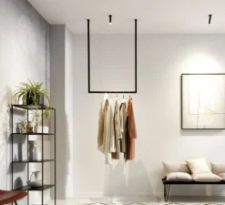 Spot semi-encastré, Match 1.0, noir, LED, dim, 2700K, 525 lm, Ø2,6cm, H11,7cm - Wever&Ducré