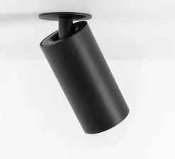 Spot semi-encastré, Minude 45, noir, LED, 2700k, 429/579 lm, Ø4,5cm, H8,8cm - Modular