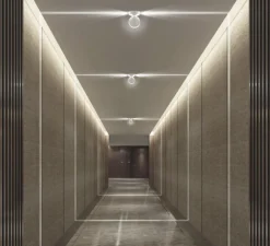 Spot semi-encastré, Spectra, blanc, IP54, LED, 3000K, 770 lm, L12cm, H9cm - ACB