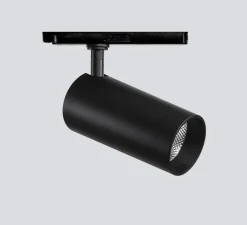 Spot sur rail, Focus 80 T, noir, LED, dim, 2700K, 2437 lm, Ø8cm, H15cm - ONOK