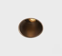 Spot, Thimble Recessed Adjustable 74 1x, bronze, LED, 2700K, 591 lm, Ø7,4cm, H9,8cm - Modular