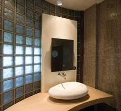 Spot, Titan Semi-recessed, anti-glare, LED, 40°, 836lm, 2700K, blanc, Ø8cm, H7.2cm - Doxis