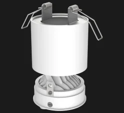 Spot, Titan Semi-Recessed Anti-Glare, 40°, noir mat, LED, 2700K, 1100lm, Ø8cm, H7,2cm - Doxis