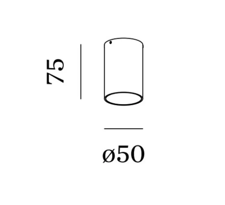 Spot, Tram 1.0 Round, anthracite, IP65, LED, 3000K, 420lm, Ø5cm, H7,5cm - Wever&Ducré