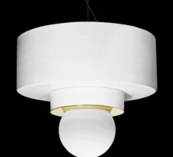 Suspension, 2.04, blanc, LED, Ø34cm, H34cm - HAOS