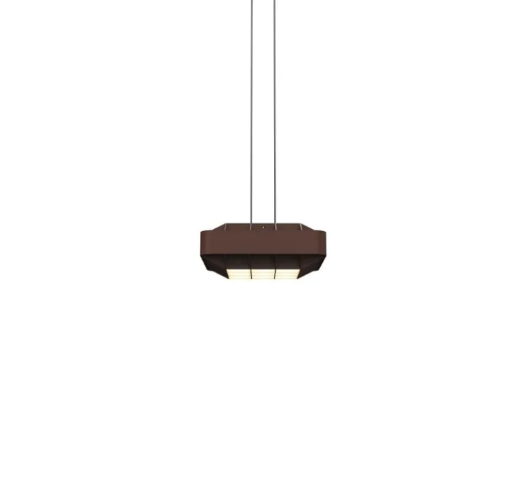 Suspension, 1979, Bronze Detroit, LED, dim, 3000K, 2400 lm, L40,5cm, H15,25cm - Darmes
