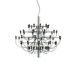 Suspension, 2097/50, chromé (ampoules dépolies), 2700K, Ø100cm, H88cm - Flos