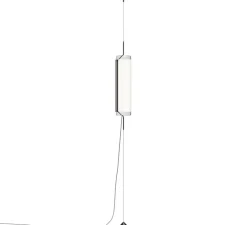 Suspension - lampadaire, Guise 2272, transparent, LED, 3000K, 1742lm, Ø16cm, H63cm - Vibia