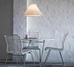 Suspension, 1-38, papier, blanc, Ø55cm, L38cm - Le Klint