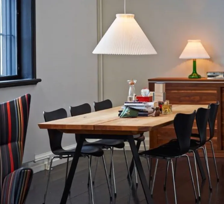 Suspension, 1-38, papier, blanc, Ø55cm, L38cm - Le Klint