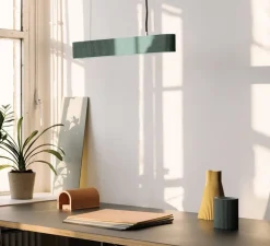 Suspension, [S4], Jade, LED, dim, 2700K, 1500 lm, L61cm, H8cm - GANTLights