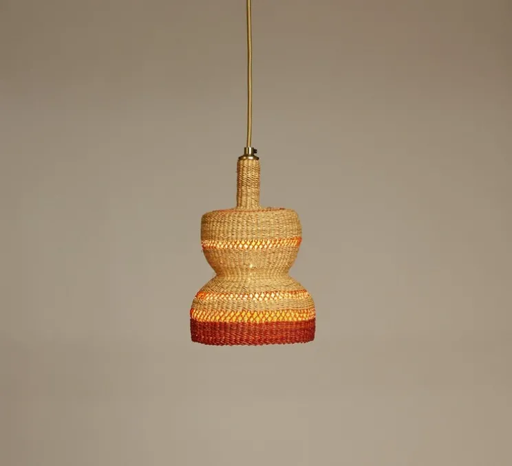 Suspension, 2 tier, gingembre, L15cm, H24cm - GOLDEN Editions