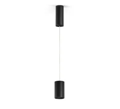 Suspension, 432 Ways, noir, LED, dim, 3000K, 1157 lm, Ø8cm, H13cm - Panzeri