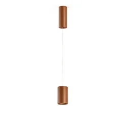 Suspension, 432 Ways, terracotta, LED, dim, 3000K, 1157 lm, Ø8cm, H13cm - Panzeri