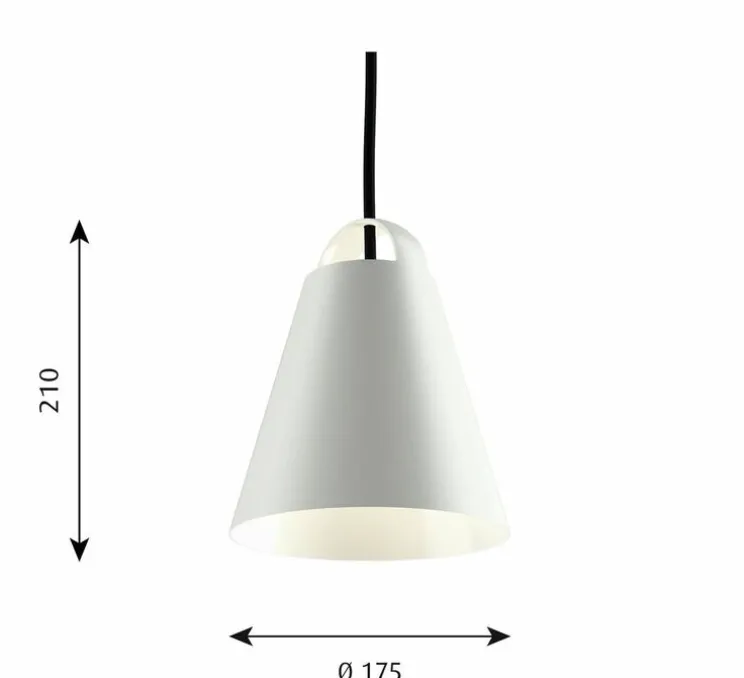 Suspension, Above, blanc, Ø17,5cm, H21cm - Louis Poulsen