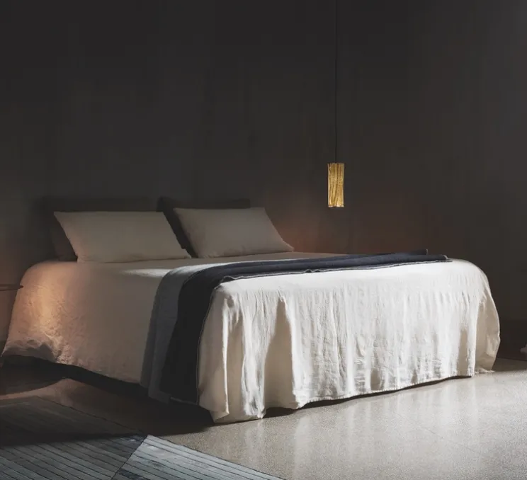 Suspension, Accordéon vertical, or, Ø11cm, H30cm - Slamp