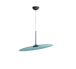 Suspension accoustique, Acustica F58, Océan, IP40, LED, dim, 2700K, 2054 lm, Ø90cm, H9cm - Fabbian